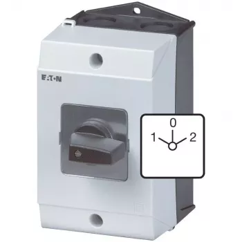 Eaton T3-3-8401/I2 3-polige tuimelschakelaar, zwart/wit, 207188