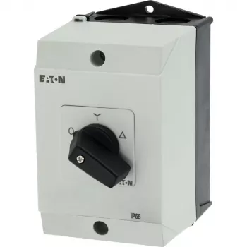 Eaton T3-4-8410/I2 3-polige tuimelschakelaar, zwart/wit, 207195