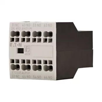 Eaton DILM32-XHI31-PI hulpschakelaarmodule, 3NO+1NC, 4A, schroefklemmen, frontmontage voor DILM7-DILM32 contactoren 199312