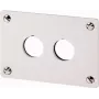 Eaton M22-E2 montageplaat, grijs aluminium, IP65, 105 x 72 mm 216543