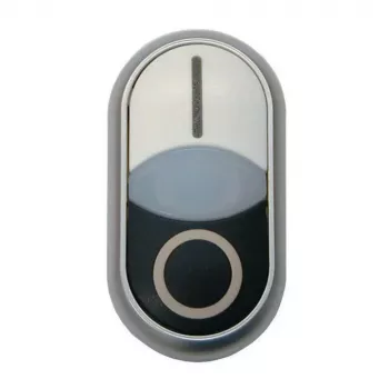 Eaton M22S-DDL-W dubbele drukknop-aandrijving, verlicht, wit 216707