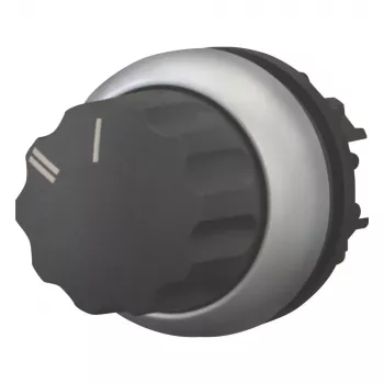 Eaton M22-WR-X92 keuzeschakelaar, 2 posities, vergrendelend, draaiknop, zwart