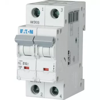 Eaton PXL-B16/2 leidingbeveiligingsschakelaar, 16 A, 2-polig, type B, 10 kA, 230/400 V AC, DIN-rail 236231