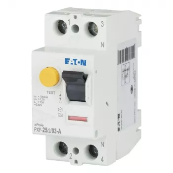 Eaton PXF-25/2/03-A aardlekschakelaar (RCCB) 25 A 2-polig 30 mA type A 236746