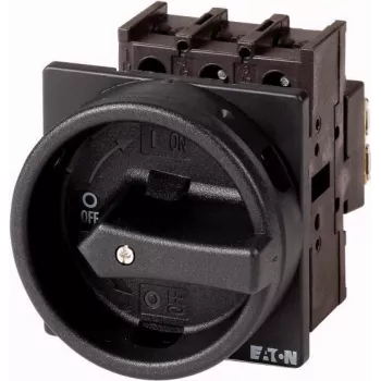 Eaton P1-25/EA/SVB-SW 3-polige hoofdschakelaar, 25 A, IP65, zwart 048365