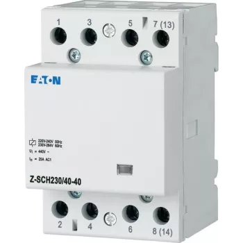 EATON Z-SCH230/40-40 installatiecontactor, 4 NO, 40 A, 230 V AC spoel 248852