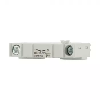 Eaton NHI-E-10-PKZ0 hulpcontactblok, 1 NO, zijdelingse montage, wit, voor PKZ0 motorbeveiligingsschakelaars 082884