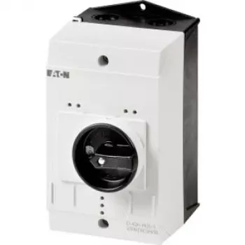 Eaton CI-K2-PKZ0-NA-G lege behuizing met draaischakelaar, 160 x 100 x 100 mm, zwart/grijs 262680