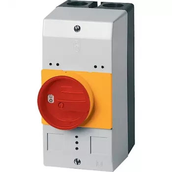 Eaton CI-PKZ0-GRVM behuizing met draaischakelaar, rood/geel, 158 x 80 x 126 mm 263525
