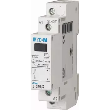 Eaton Z-S230/S mini-magneetschakelaar 2NO 230V AC 20A DIN-rail 265262