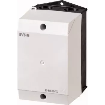Eaton CI-K1H lege behuizing voor DIN-railmontage, 80 x 120 x 95 mm, lichtgrijs (RAL 7035)/zwart (RAL 9005) 105853