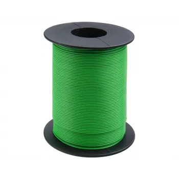 Donau Elektronik 105-4-100 schakeldraad 0,20 mm² groen 100 m