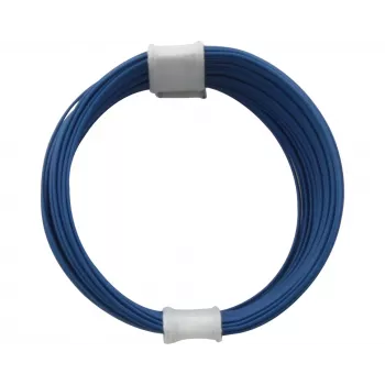 Donau Elektronik 110-2 schakeldraad 1 x 0,04 mm² blauw 10 m