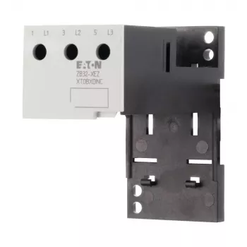 Eaton ZB32-XEZ enkelmontage-adapter voor ZB32 thermisch overbelastingsrelais, DIN-rail/schroefbevestiging, grijs 278473