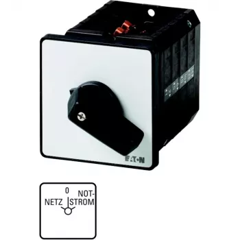 Eaton T5B-4-8902/E schakelaar, 4-polig, zwart/wit