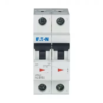Eaton FAZ-B16/2 installatieautomaat (MCB), 2-polig, 16 A, type B