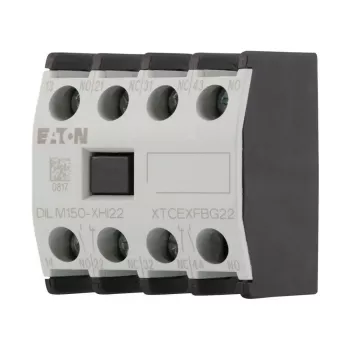 Eaton DILM150-XHI22 hulpcontactblok, 2NO+2NC, frontmontage, schroefklemmen 277950
