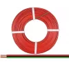 Donau Elektronik 318-014-50 soepele draad 3 x 0,14 mm² rood, groen, zwart 50 m