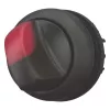 Eaton M22S-WLKV-R keuzeschakelaaraandrijving, 2 posities vergrendelend, zwarte draaiknop, kunststof frontring 284399