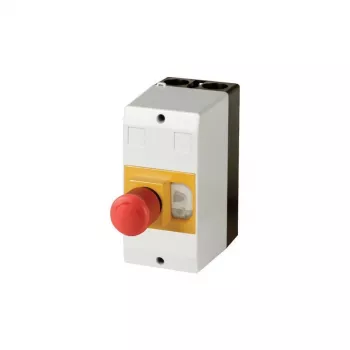 Eaton CI-PKZ01-PVT lege opbouwbehuizing met noodstopschakelaar, 158 x 80 x 177 mm 281406