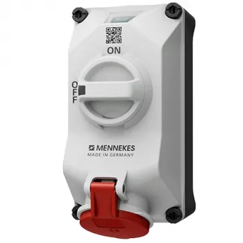 Mennekes DUOi 16A 5-polig 6h 400V IP44 wandcontactdoos CEE 5611506G