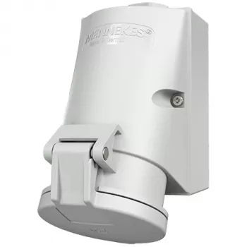 MENNEKES 32A 4-polige 1h wandcontactdoos IP44 violet 2983A