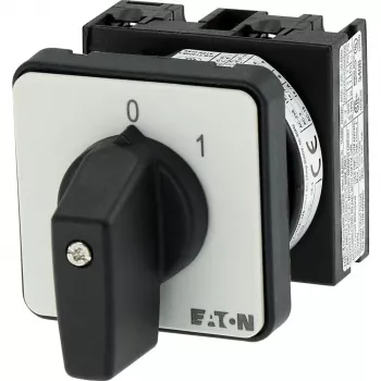 Eaton T0-1-15402/E tuimelschakelaar, 2-polig, IP65, zwart 053092