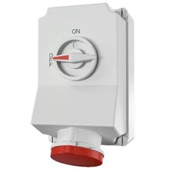 MENNEKES DUO wandcontactdoos 63A 5-polig 6h 400V IP44 5959A