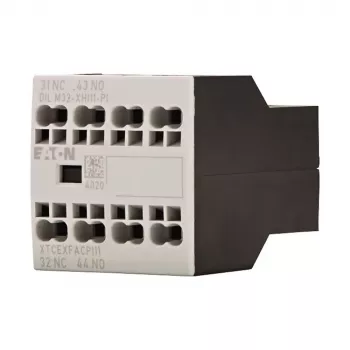 Eaton DILM32-XHI11-PI hulpcontactblok, 1 NO + 1 NC, 4 A, frontmontage, voor DILM7-DILM32 contactors 199309