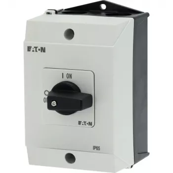 Eaton T0-2-1/I1 tuimelschakelaar, 3-polig, zwart/grijs 207081