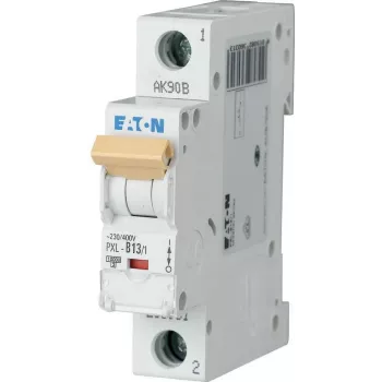 Eaton PXL-C13/1 installatieautomaat (MCB), 1-polig, 13 A, C-karakteristiek, 6 kA, DIN-rail 236057