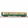 PIKO 28005 H0 Halberstädter middeninstapwagen beige-groen 2e klas DR
