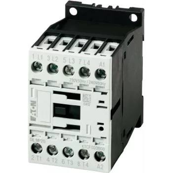 Eaton DILM7-01 contactor, 24 V DC, IP20, 45 x 68 mm, zwart/wit 276600