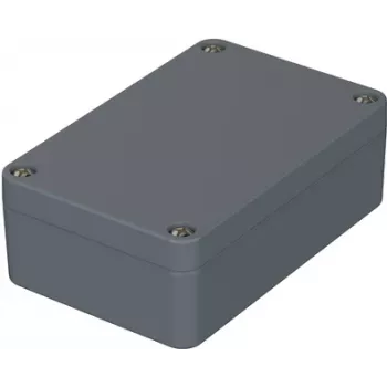 Bopla universele behuizing 98 x 64 x 34 mm polyamide zilvergrijs RAL 7001 PK 102 38102000.MT1