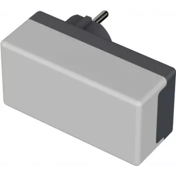 Bopla stekkerbehuizing, 100 x 50 x 40 mm, thermoplast, lichtgrijs 43420104