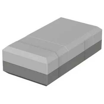 Bopla EG 1030 tafelbehuizing, 100 x 54 x 30 mm, polystyreen, lichtgrijs RAL 7035 32103000