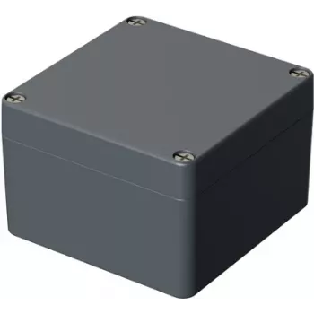 Bopla universele behuizing 122 x 120 x 81 mm aluminium zilvergrijs (RAL 7001) A 119 01119000.H