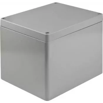 Bopla A 150 01150000.H universele behuizing, aluminium, 200 x 230 x 180 mm, zilvergrijs (RAL 7001)