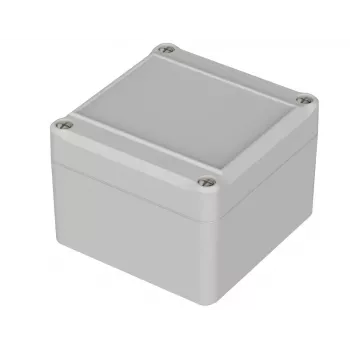 Bopla EUROMAS EM 210 F 62210200 universele behuizing, polycarbonaat, 82 x 80 x 57 mm, lichtgrijs