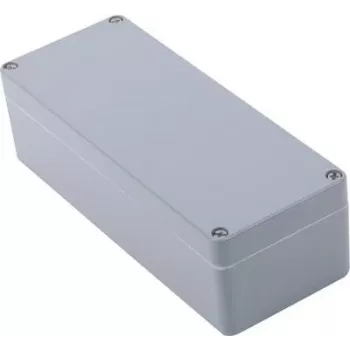 BOPLA universele behuizing polyester zilvergrijs (RAL 7001) 190 x 75 x 56,5 mm P 319 04319000.MTC