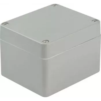 Bopla EUROMAS P 305 universele behuizing 80 x 75 x 55, polyester, zilvergrijs RAL 7001 04305000.H