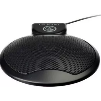 AKG CBL410 pc-microfoon – bedraad, 3,5mm-jack, omnidirectioneel, 20 Hz–20 kHz, zwart (CBL410PCC)