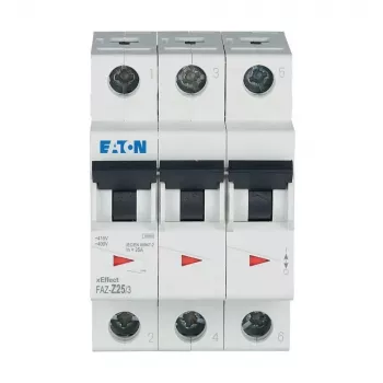 Eaton FAZ-Z25/3 installatieautomaat 25A 3-polig Z-kar 278929