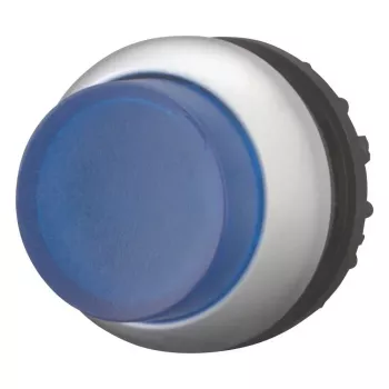 Eaton M22-DLH-B drukknopschakelaar, zwart / blauw / metallic 216973