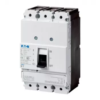 Eaton PN1-63 3-polige lastscheider, 63 A, 690 V AC, frontmontage, schroefklemmen 259140