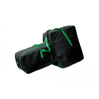 König & Meyer 12387-000-00 accessoire voor multimediawagen, nylon, zwart/groen