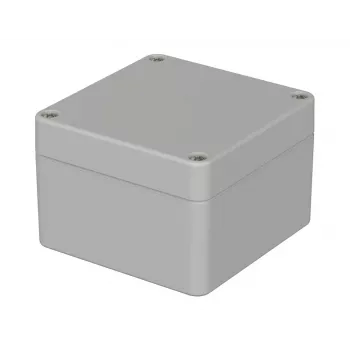 BOPLA M 210 VO universele behuizing 82 x 80 x 55 mm, polycarbonaat, lichtgrijs, 02210094