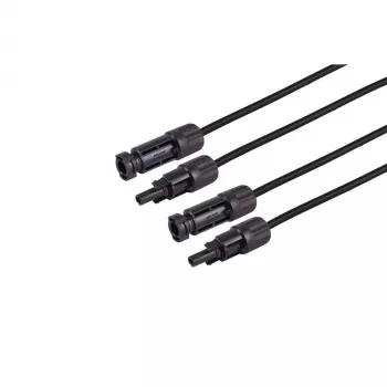 S CONN MAXIMUM CONNECTIVITY PV4 verlengkabel 4mm² 2m zwart (2-pack) 02-32035