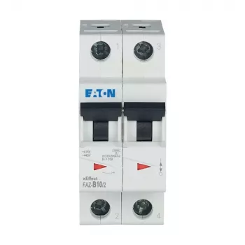 Eaton FAZ-B10/2 installatieautomaat type B 10A 2-polig 6kA 278730