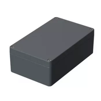 BOPLA universele behuizing aluminium zilvergrijs (RAL 7001) 260 x 160 x 91 A 130 01130000.MT1